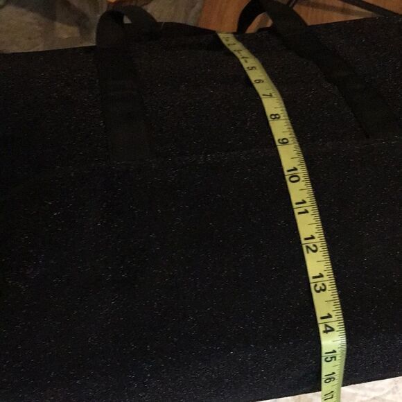 Wild Fable Lurex Shinning Tote Handbag - Black - Picture 6 of 6